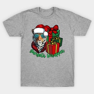 Gansta Wrapper Funny Christmas Design T-Shirt